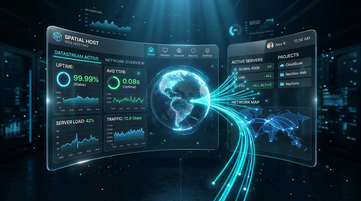 High-Speed NVMe Web Hosting Architecture