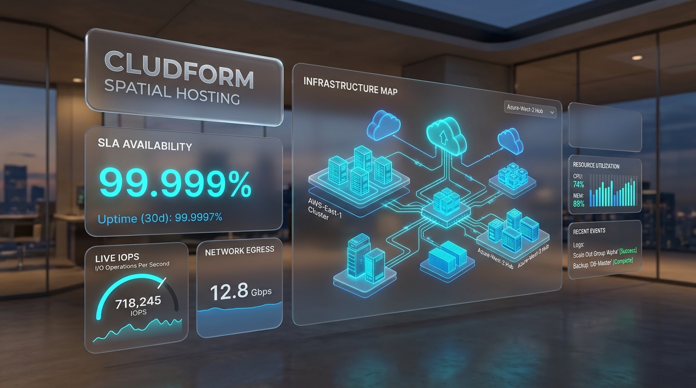 Spatial Cloud Mesh Computing Core